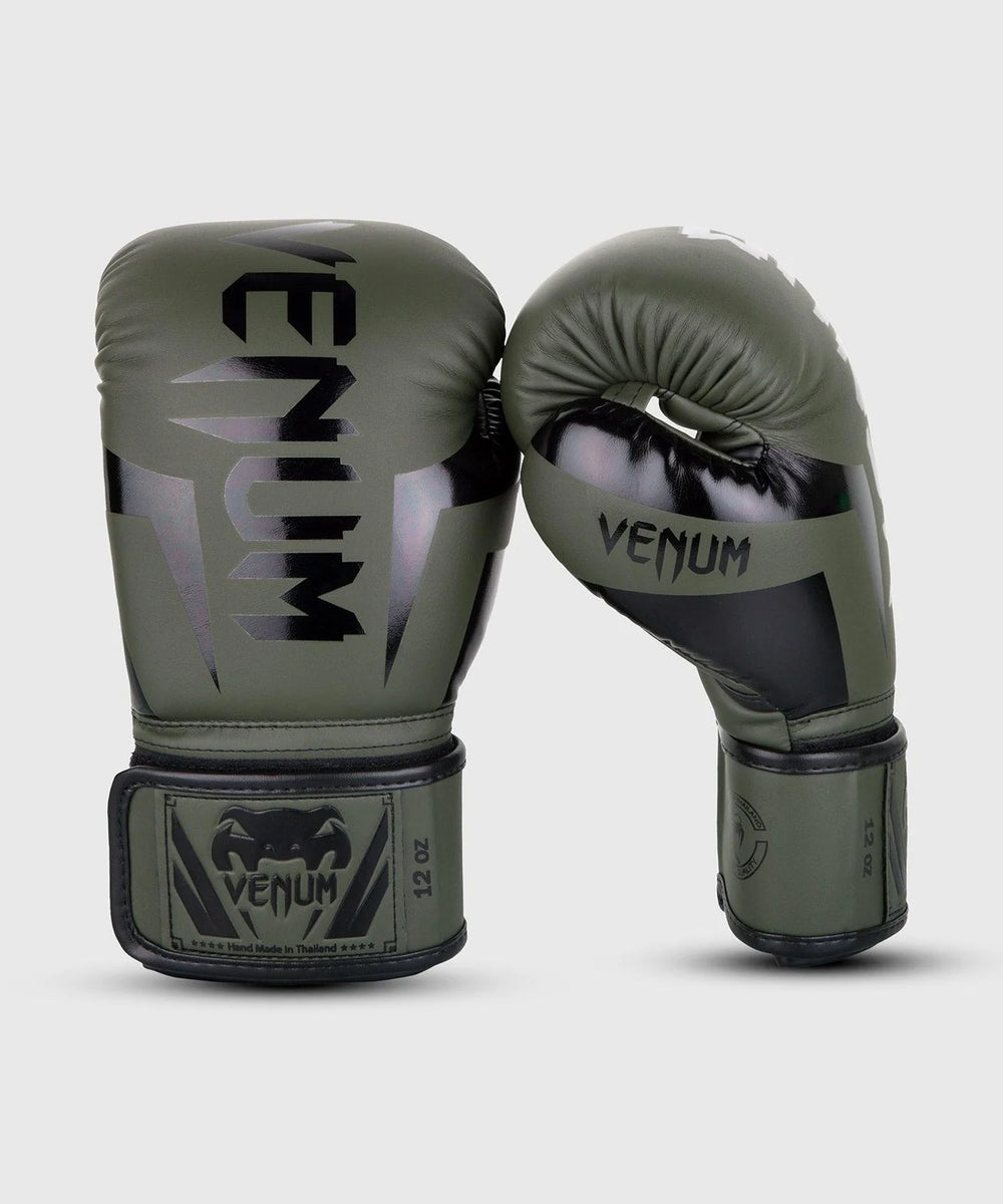 Guantes de Boxeo Venum Elite khaki/negro – Capital MMA