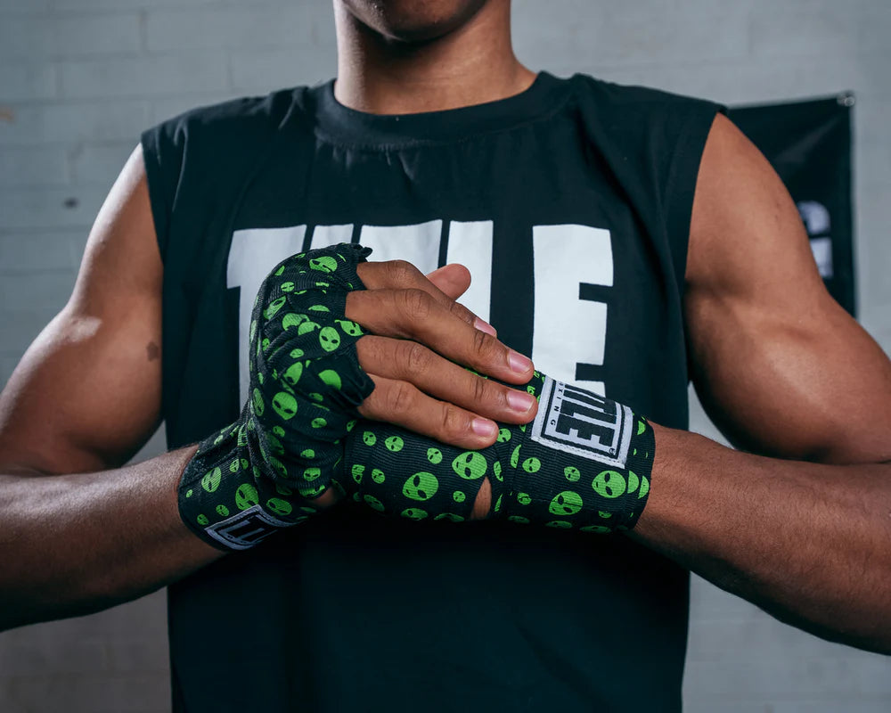 Hand Wraps Mma Title Boxing 180" Mexican Handwraps – Semi-Elastic, White Boxing Hand Wraps - Foto 9