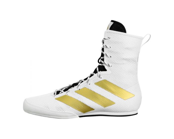 Zapatillas de boxeo Adidas HOG 3 (Edición limitada) white/ gold