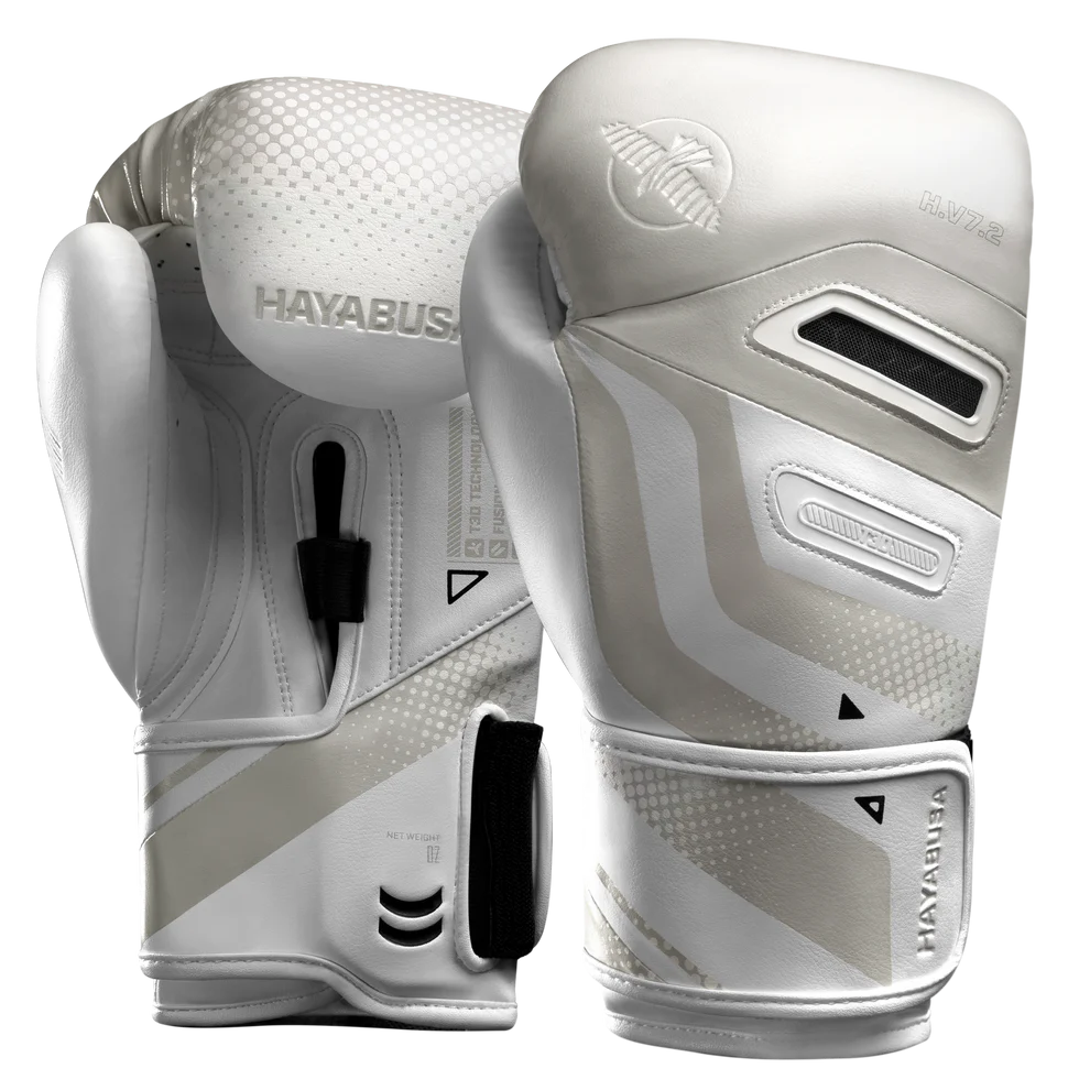 Guantes de boxeo Hayabusa T3D (blanco)