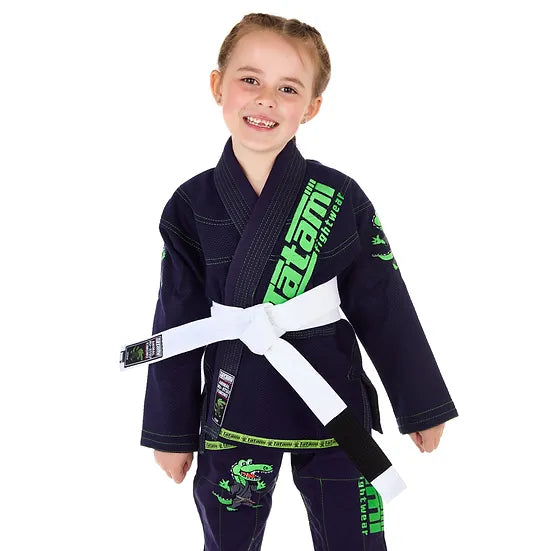 Gi Tatami Tatami Meerkatsu animals (navy) para niños