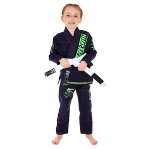 Gi Tatami Tatami Meerkatsu animals (navy) para niños