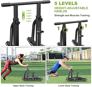 Trineo de pesas para entrenamiento