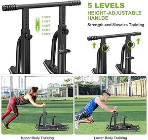 Trineo de pesas para entrenamiento
