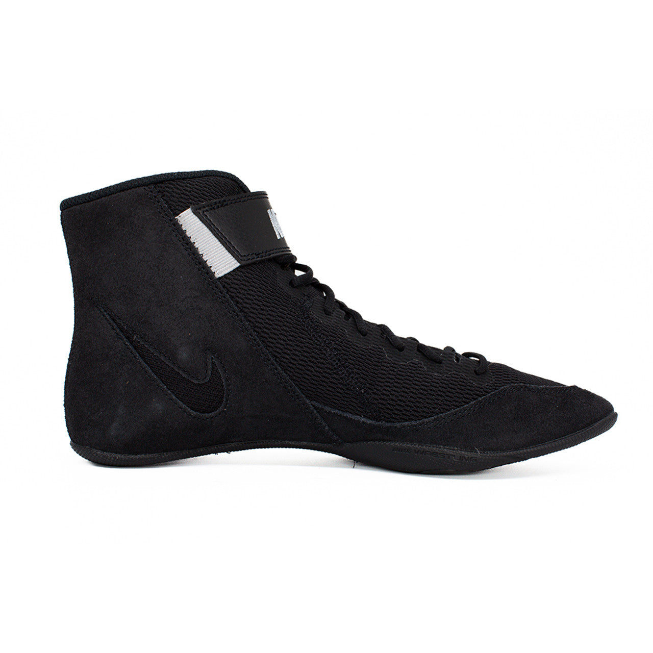 Zapatillas Nike Speedswep VIII de boxeo y lucha (negro/blanco)