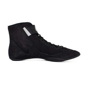 Zapatillas Nike Speedswep VIII de boxeo y lucha (negro/blanco)