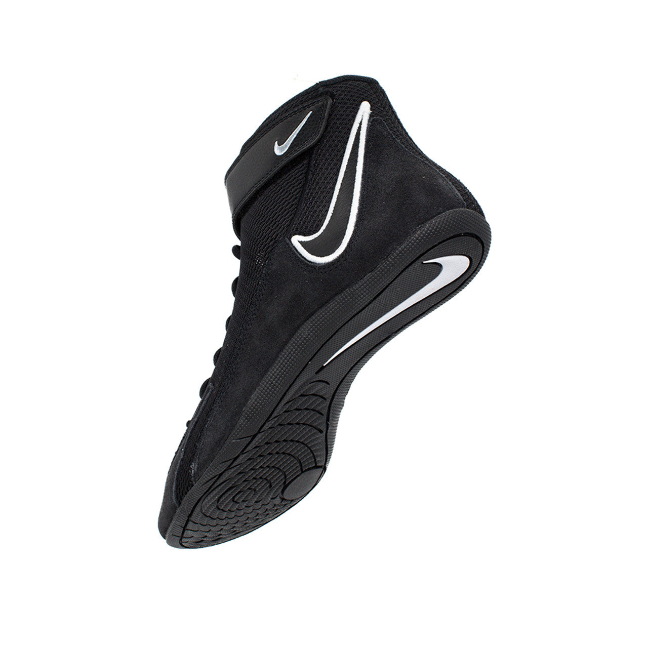 Zapatillas Nike Speedswep VIII de boxeo y lucha (negro/blanco)