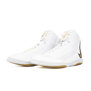 Zapatillas de Boxeo y Lucha Nike Inflict 4 (blanco/oro)