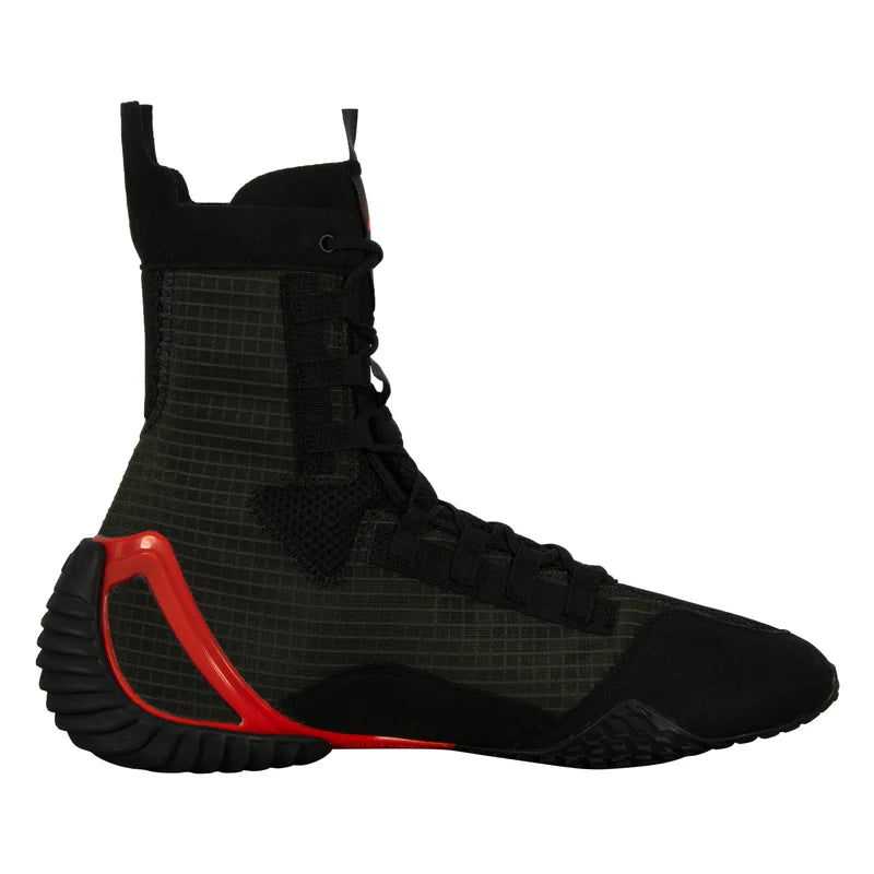 Zapatillas de boxeo Adidas Speedex 23 Edición limitada (negro/naranja)