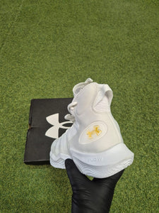 Zapatillas Flow Under Armour de boxeo (blanco/oro)