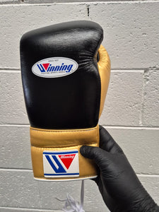 Guantes Winning originales (negro/oro)