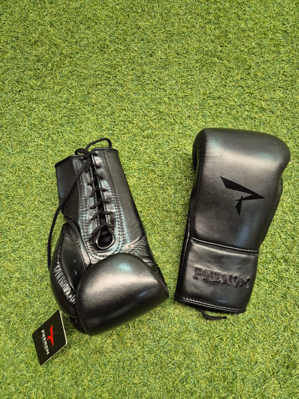 Guantes de boxeo Phenom Elite SG-210 Pro (blanco y negro)
