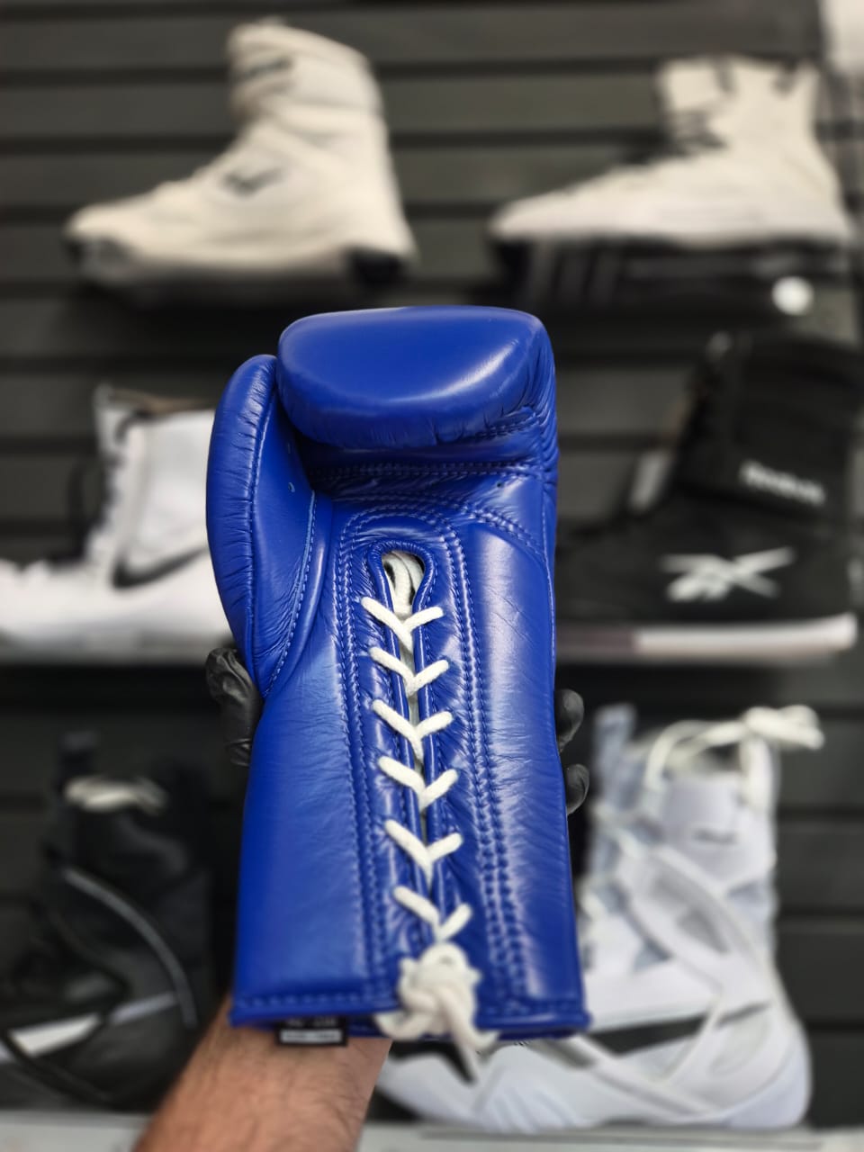 Guantes de boxeo Phenom Elite SG-210 Pro (rojo y azul)