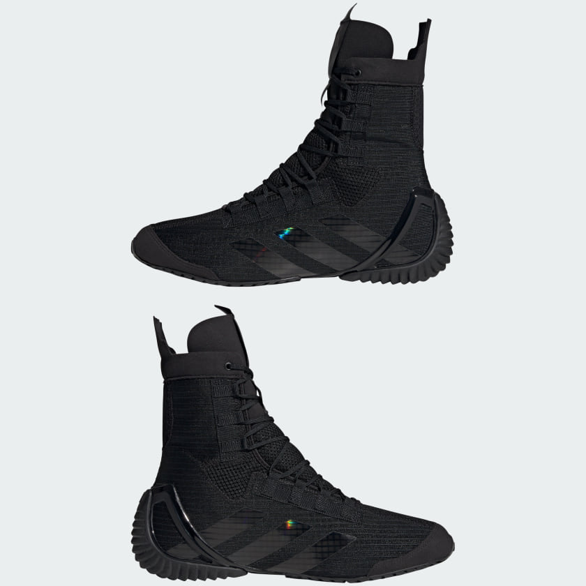 Zapatillas de boxeo Adidas Speedex 23 Edición limitada (negro)