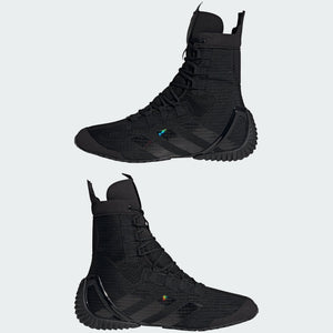 Zapatillas de boxeo Adidas Speedex 23 Edición limitada (negro)