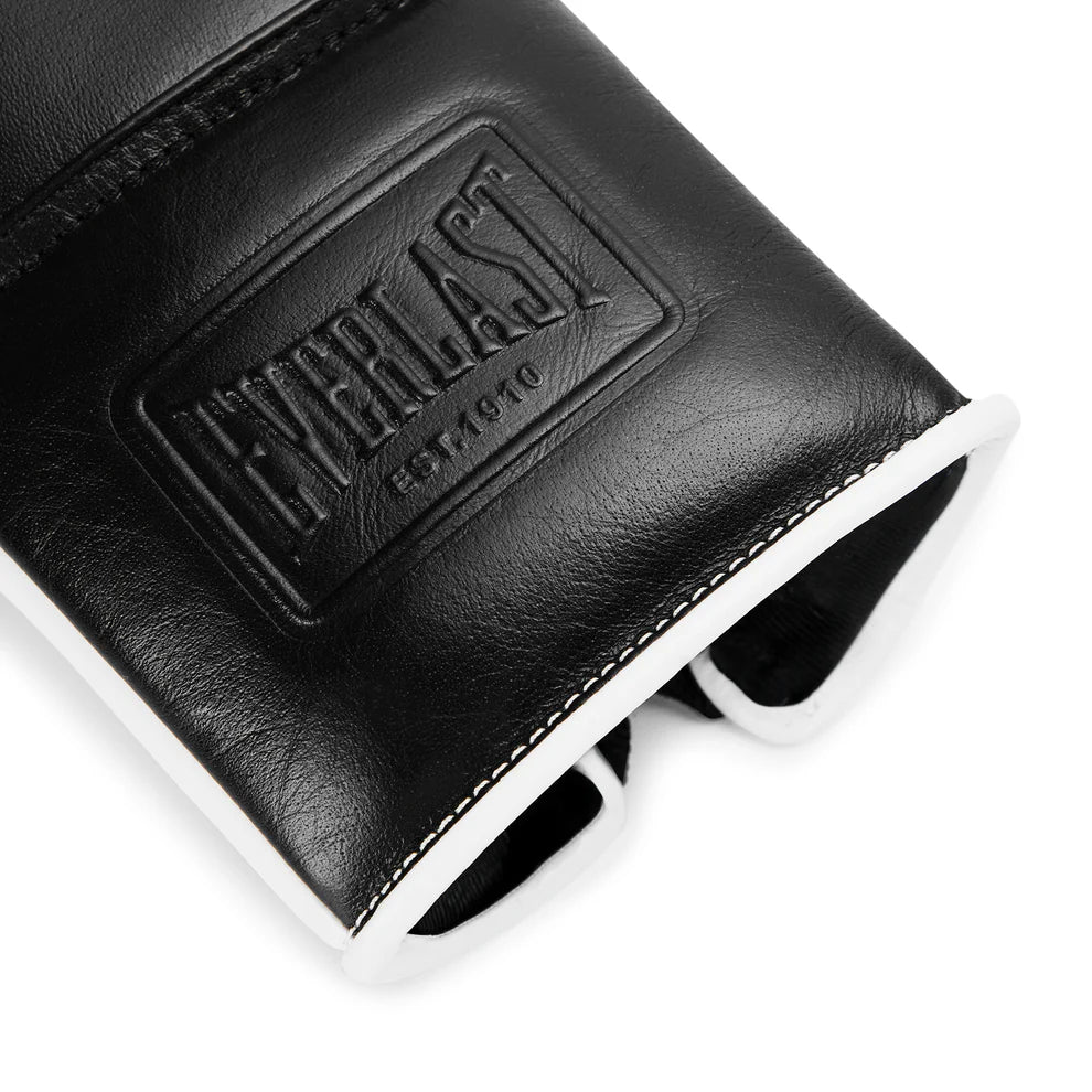 Guantes de boxeo Everlast Powerlock OG Pro (negro/blanco)