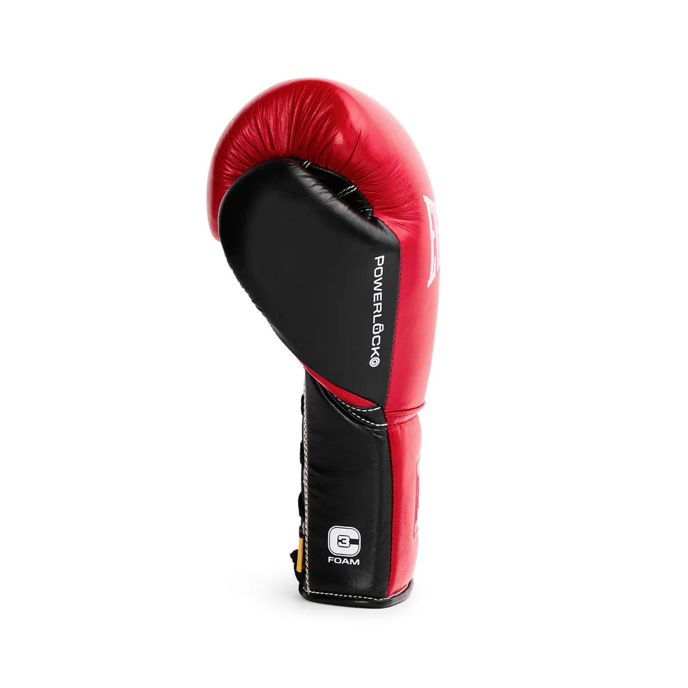 Guantes de boxeo Everlast Powerlock OG Pro (rojo/negro)