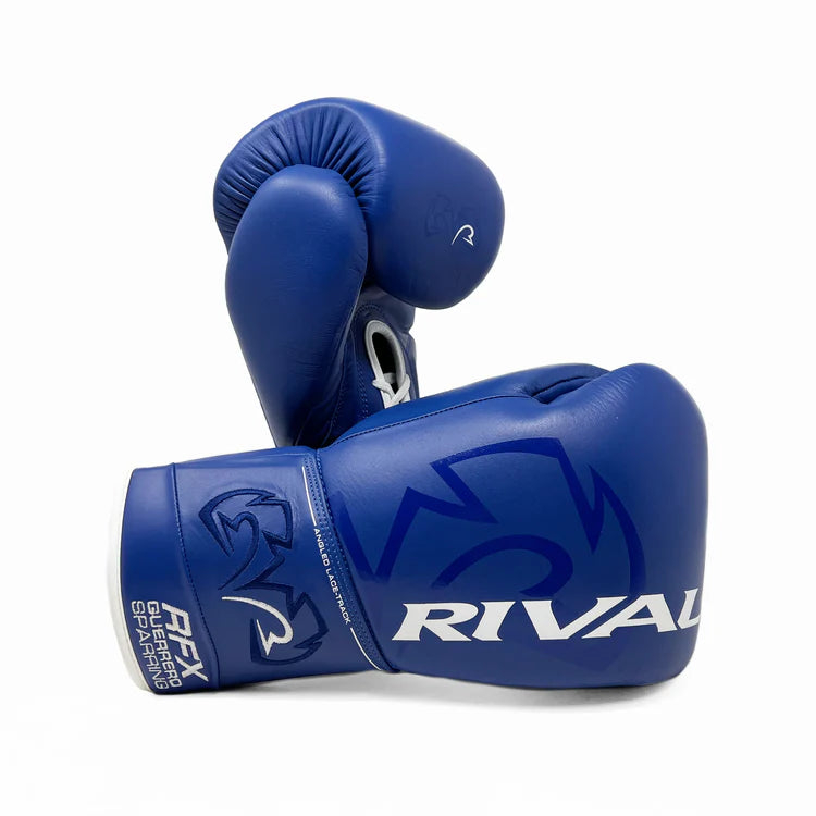 Guantes de piel Rival RFX Guerrero HDE-F (azul)