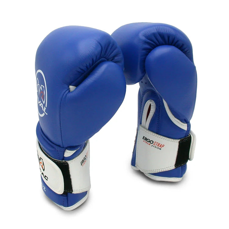 Guantes de piel Rival RFX RFX-AC (azul)