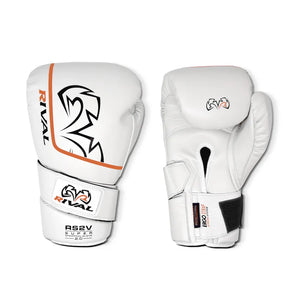 Guantes de sparring Rival RS2V 2.0 (blanco)