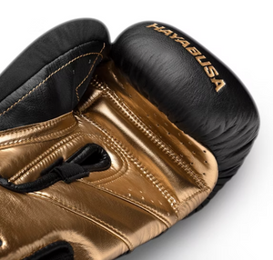 Guantes de boxeo Hayabusa T3 (negro/oro)