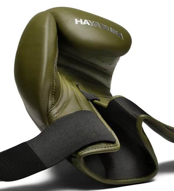 Guantes de boxeo Hayabusa T3 Kanpeki (verde oliva)