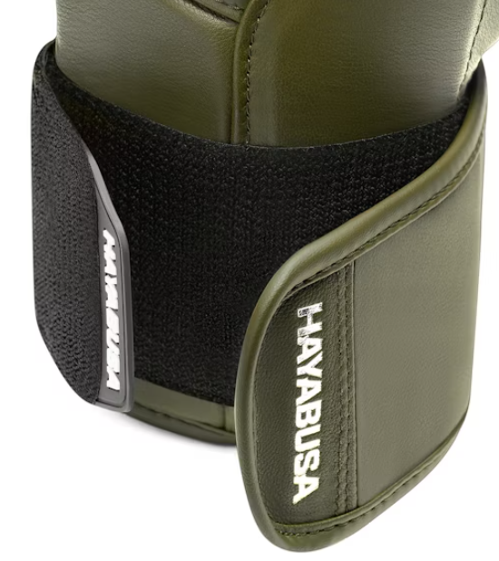 Guantes de boxeo Hayabusa T3 Kanpeki (verde oliva)