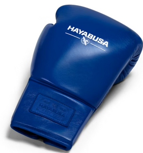 Guantes de boxeo con cuerdas Hayabusa Pro (azul)