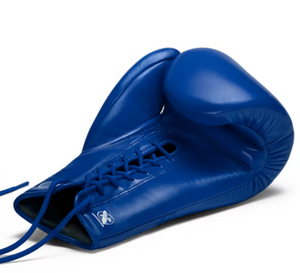 Guantes de boxeo con cuerdas Hayabusa Pro (azul)