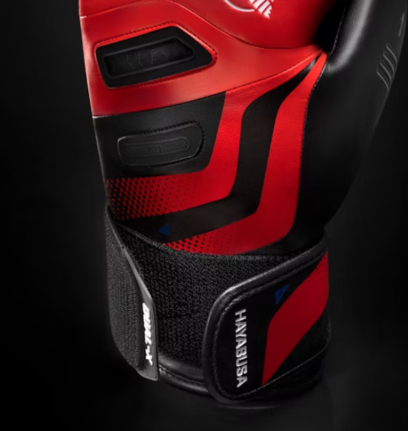 Guantes de boxeo Hayabusa T3D (rojo/negro)