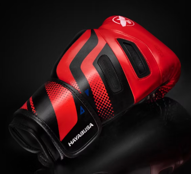 Guantes de boxeo Hayabusa T3D (rojo/negro)