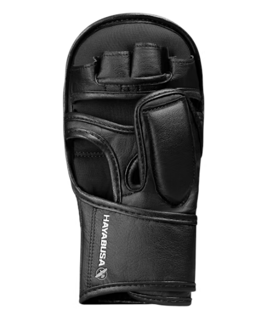 Kit guantes de MMA y espinilleras Hayabusa T3 (negro)