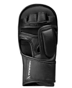 Kit guantes de MMA y espinilleras Hayabusa T3 (negro)