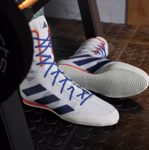 Zapatillas Adidas Hog 4 Edición limitada blanco/azul rey