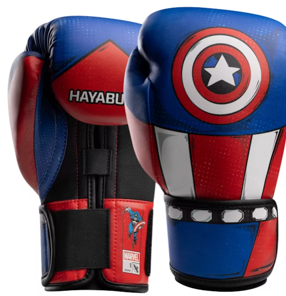 Guantes clásicos Hayabusa Marvel Capitán América