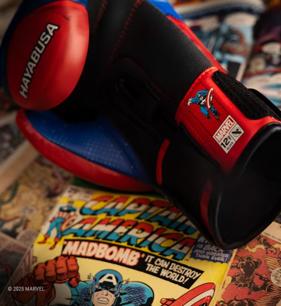 Guantes clásicos Hayabusa Marvel Capitán América