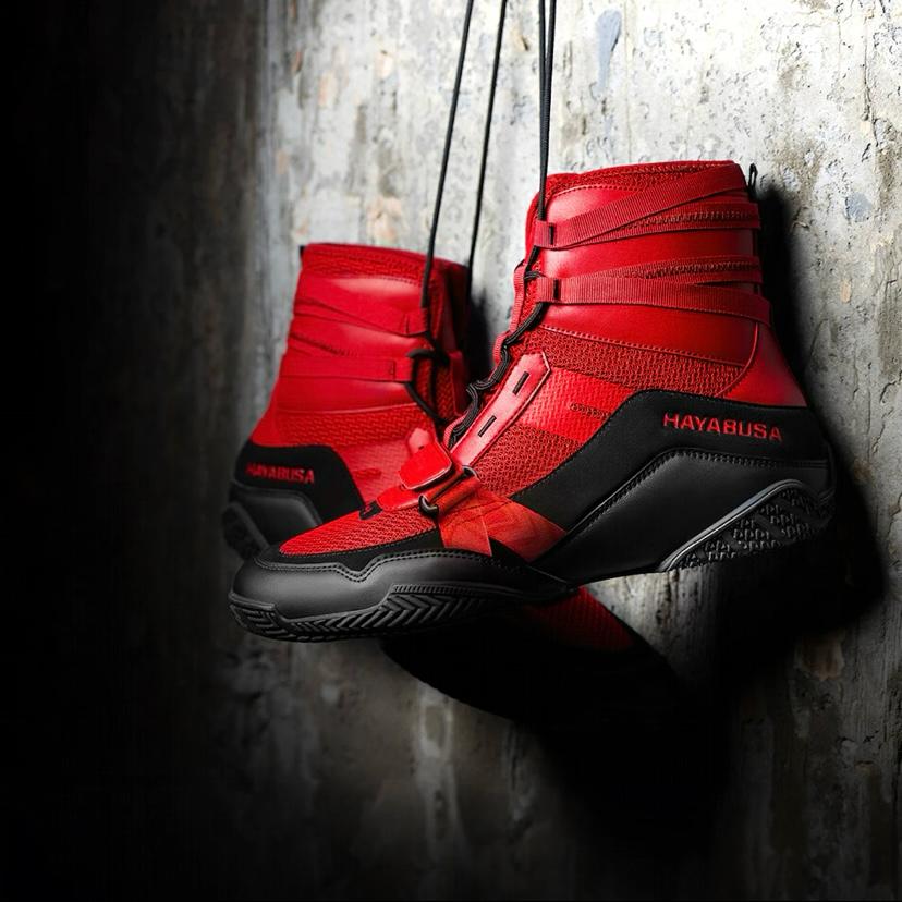 Zapatillas de Boxeo Hayabusa Strike (rojo)