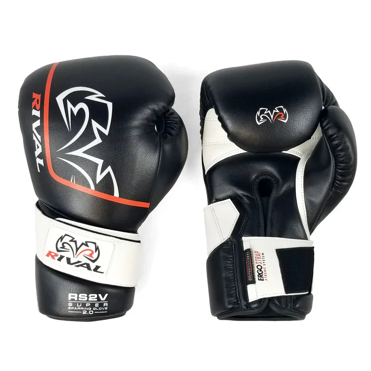 Guantes de sparring Rival RS2V 2.0 (negro)