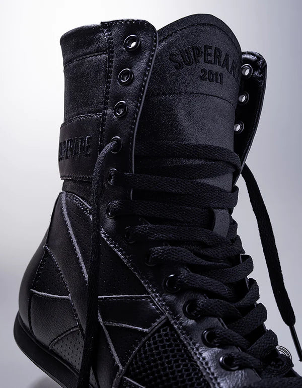 Zapatillas de boxeo Superare Edición especial (negras)