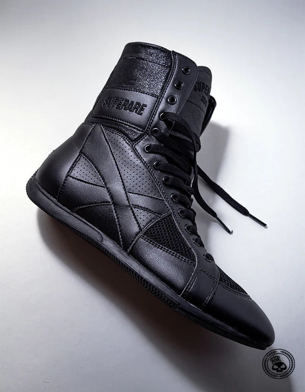 Zapatillas de boxeo Superare Edición especial (negras)