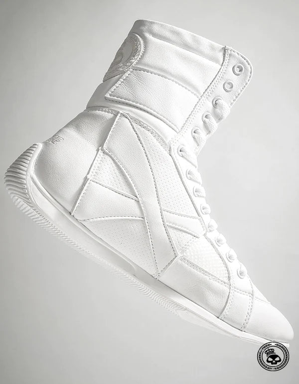 Zapatillas de boxeo Superare Edición especial (blancas)