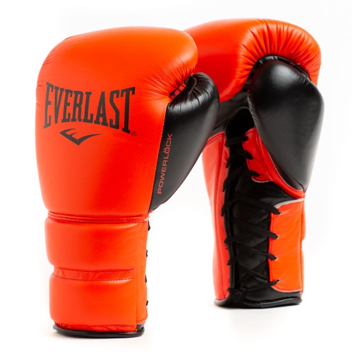Guantes de boxeo Everlast Powerlock2 (naranja) – Capital MMA