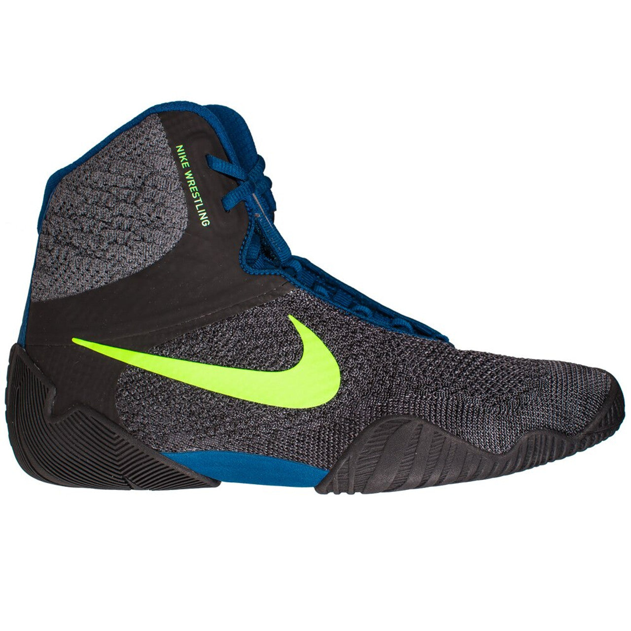 Zapatillas de Boxeo y Lucha Nike Tawa (gris y azul)