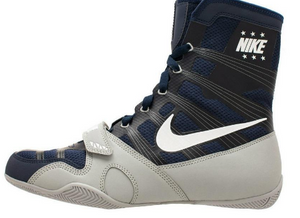 Nike Hyperko Zapatillas de boxeo edición especial Azul marino / gris