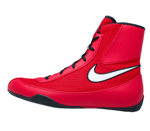 Zapatillas de boxeo Nike Machomai 2 (Rojo / Blanco)