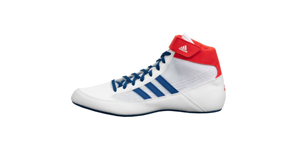 Zapatillas de lucha y boxeo Adidas HVC (Blanco)