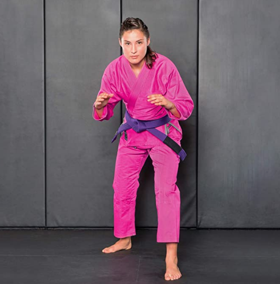 Traje de Jiu jitsu Elite Sports Light - Rosa