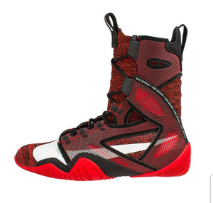Guantes de boxeo Cleto Reyes velcro o cuerda (Rojo)