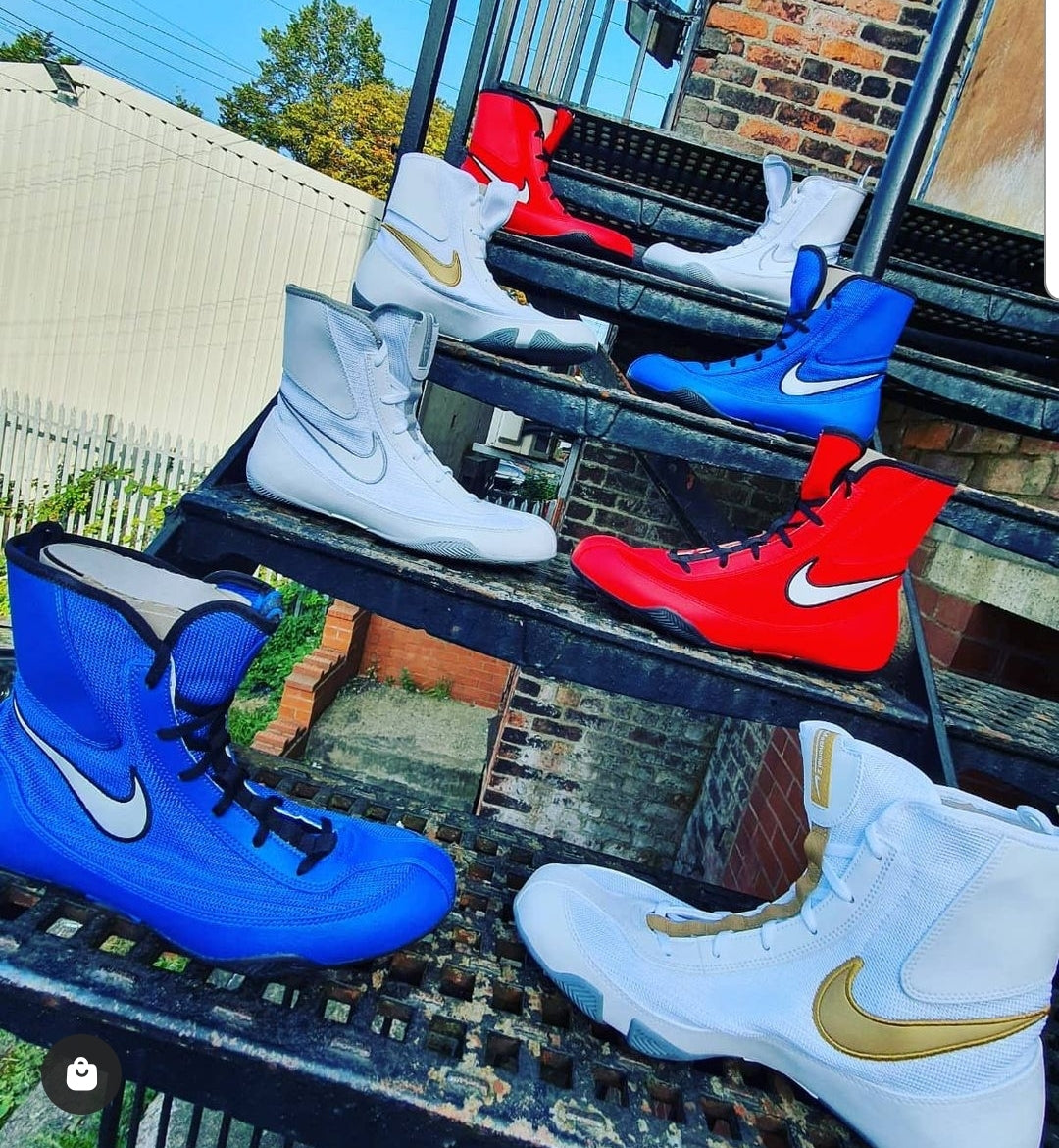 Zapatillas de boxeo Nike Machomai 2 (Azul)