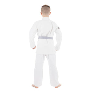 Traje de Jiu jitsu para niño Kids Roots Tatami - Blanco